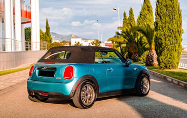 Mini Cabrio Cooper III Голубой