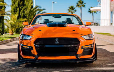 Ford Mustang Shelby Оранжевый