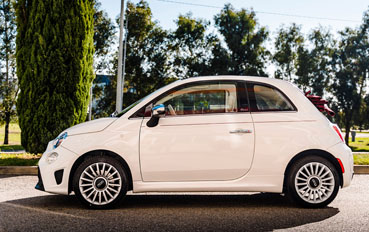 Fiat 500c Белый