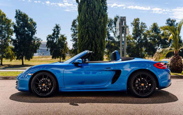 Porsche Boxter 981 Синий